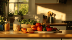 Légumes sains pour repas